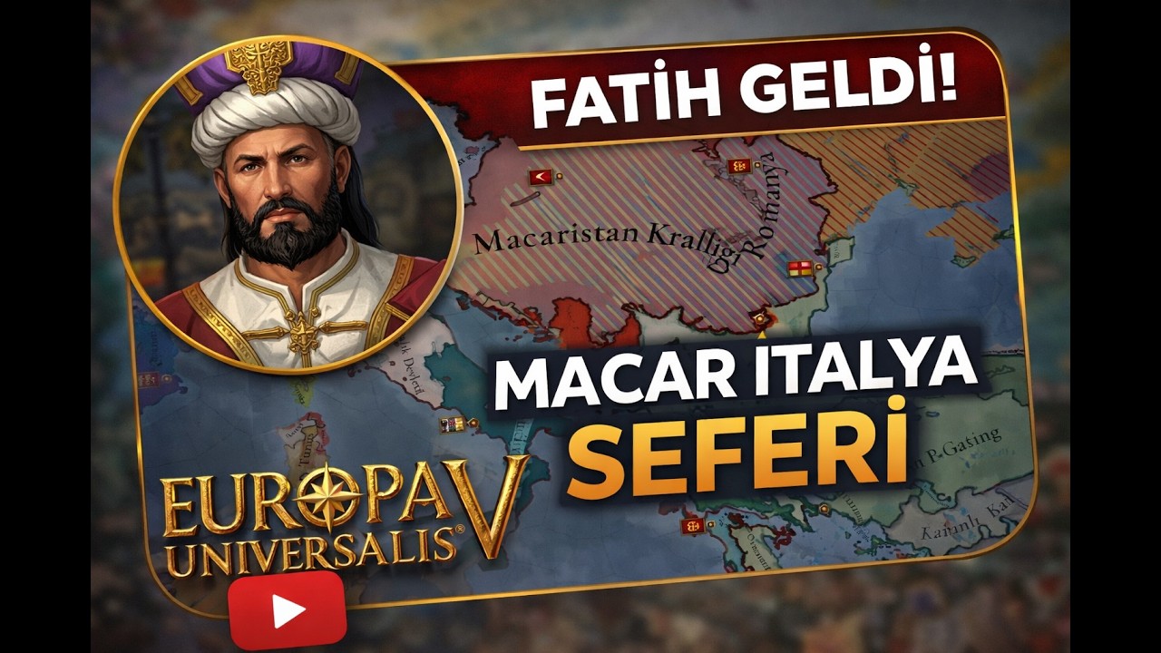 EU5'te Osmanlı ile İtalya ve Macaristan’ı Aldım!