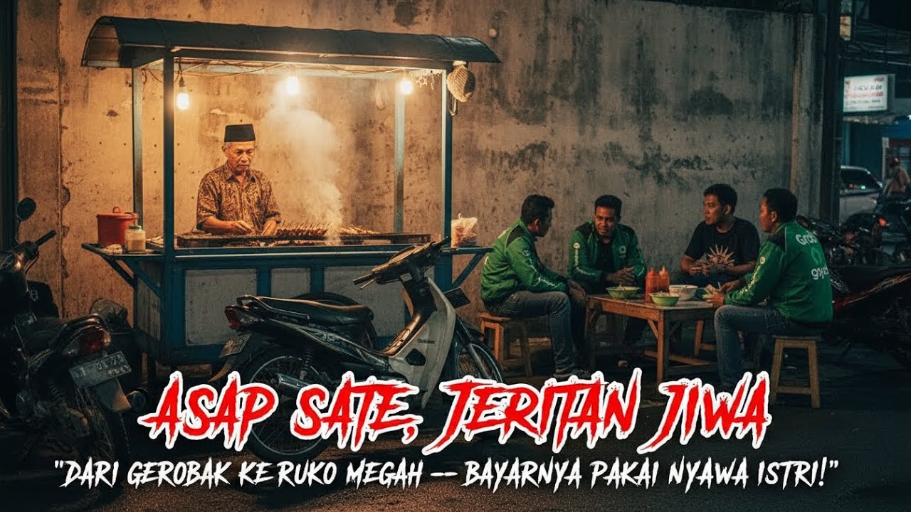 Warung Sate Paling Laris Pelanggan Membludak, Tapi Setiap Tusuknya Butuh Tumbal Nyawa