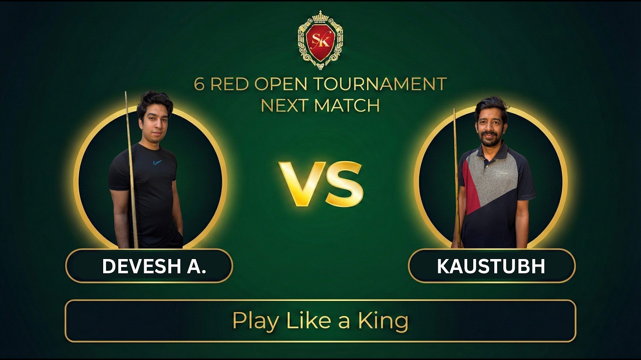 Snooker King 6 Ball Open Tournament | LIVE MATCH | DAY 1 TABLE 3 MATCH | 2:00PM