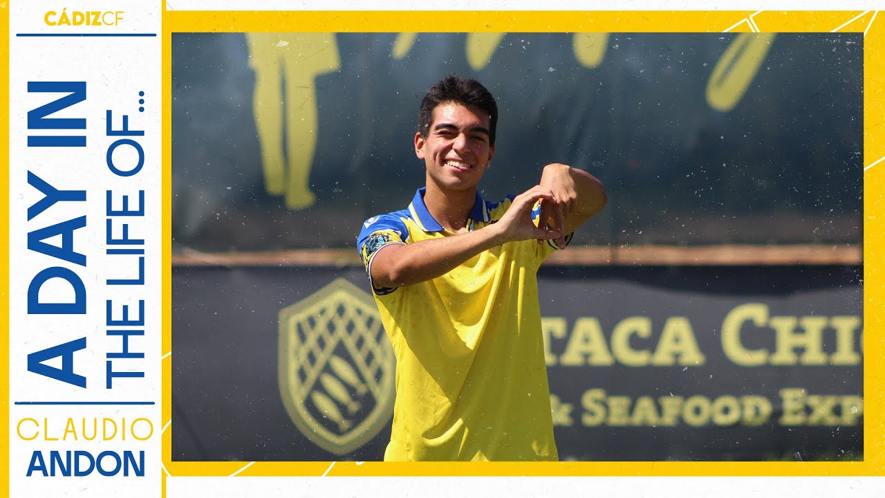 A day in the life of CLAUDIO ANDON I Cádiz Club de Fútbol