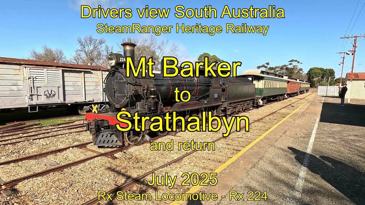 Drivers view SA, Mt Barker to Strathalbyn and return, Jul 2025