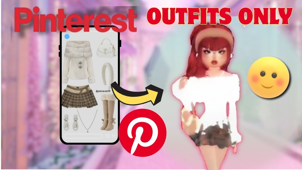 Choosing only pinterest outfits in dress to impress