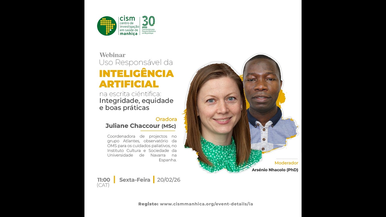 WEBINAR | Uso responsável da inteligência artificial na escrita científica