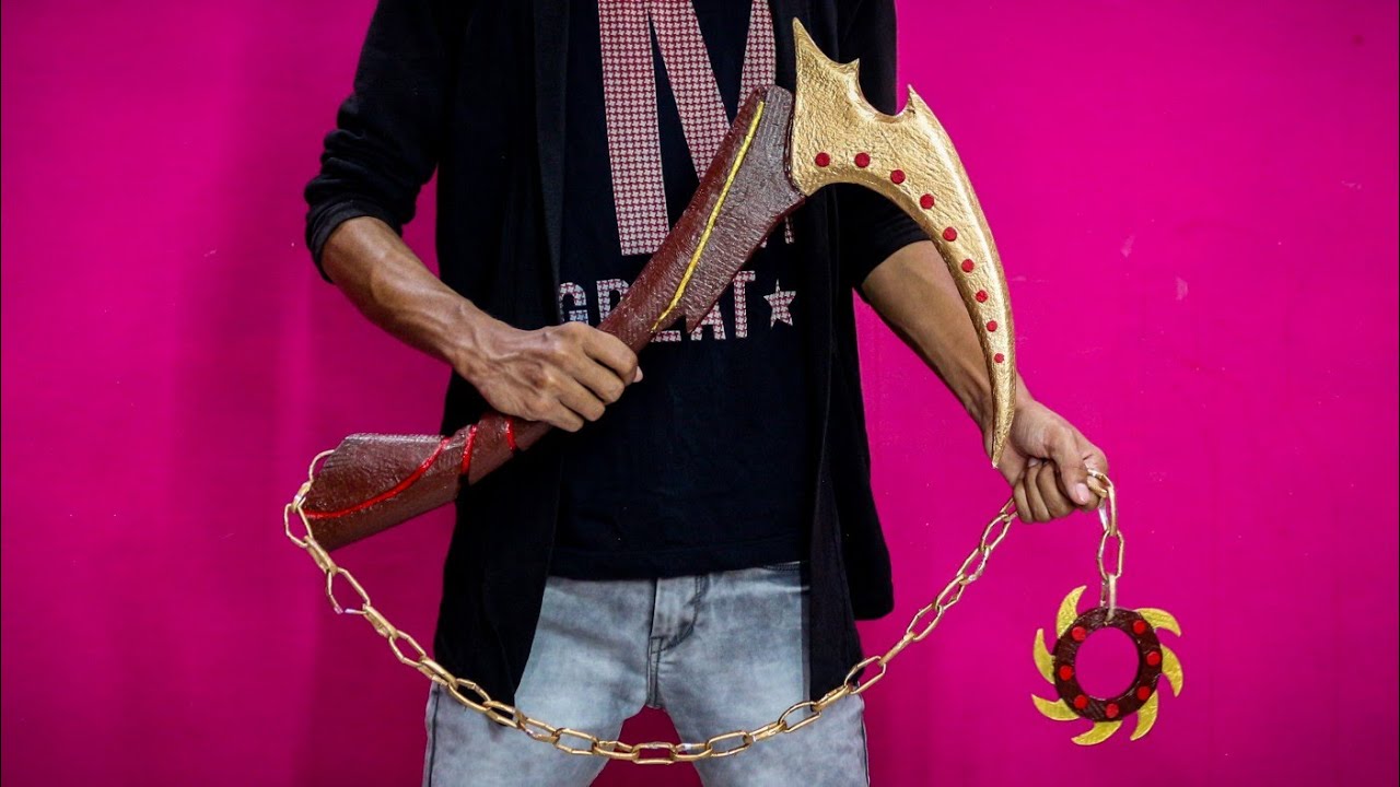 How To Make Blood Reaper | Shadow Fight 2 Weapon | Cardboard DIY