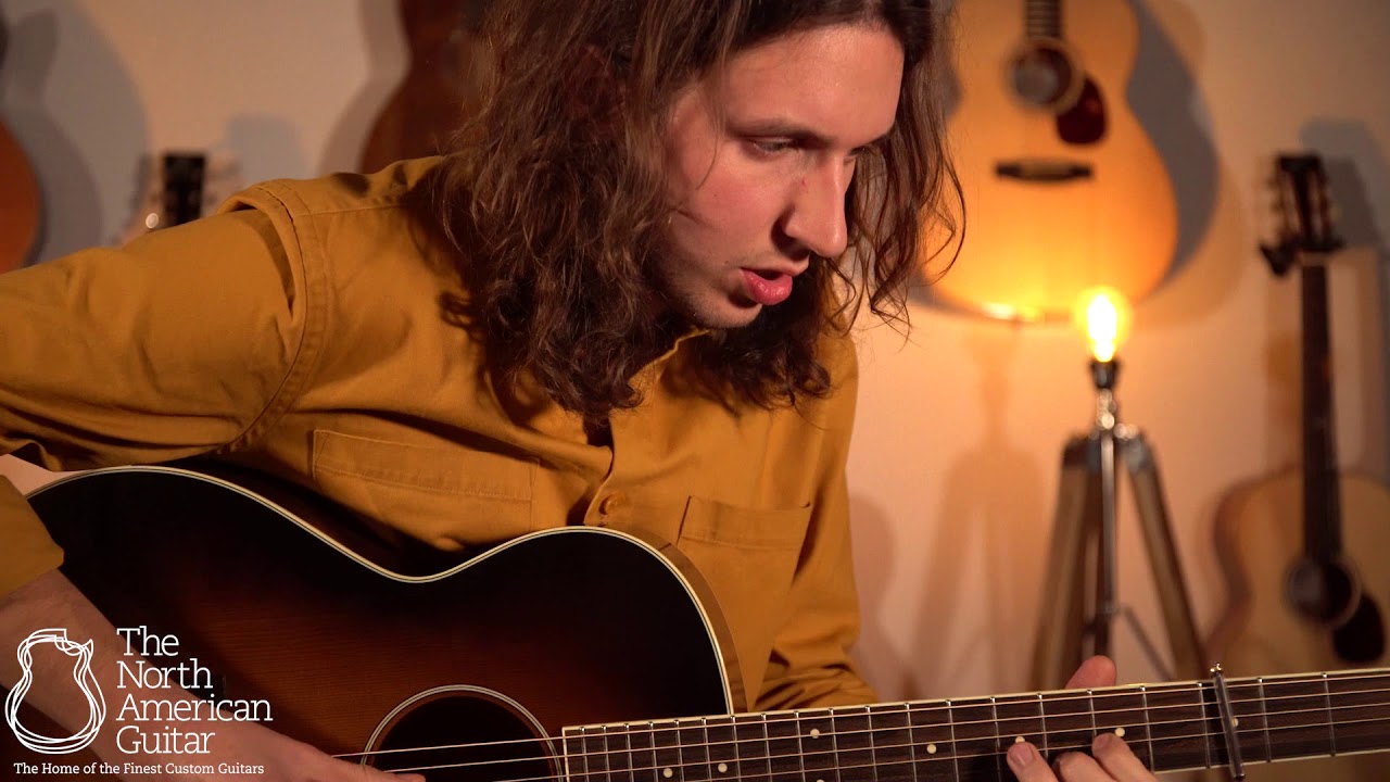 Bourgeois Small Jumbo Ltd Custom AT Acoustic Guitar Played By Brian Love (Part Two)