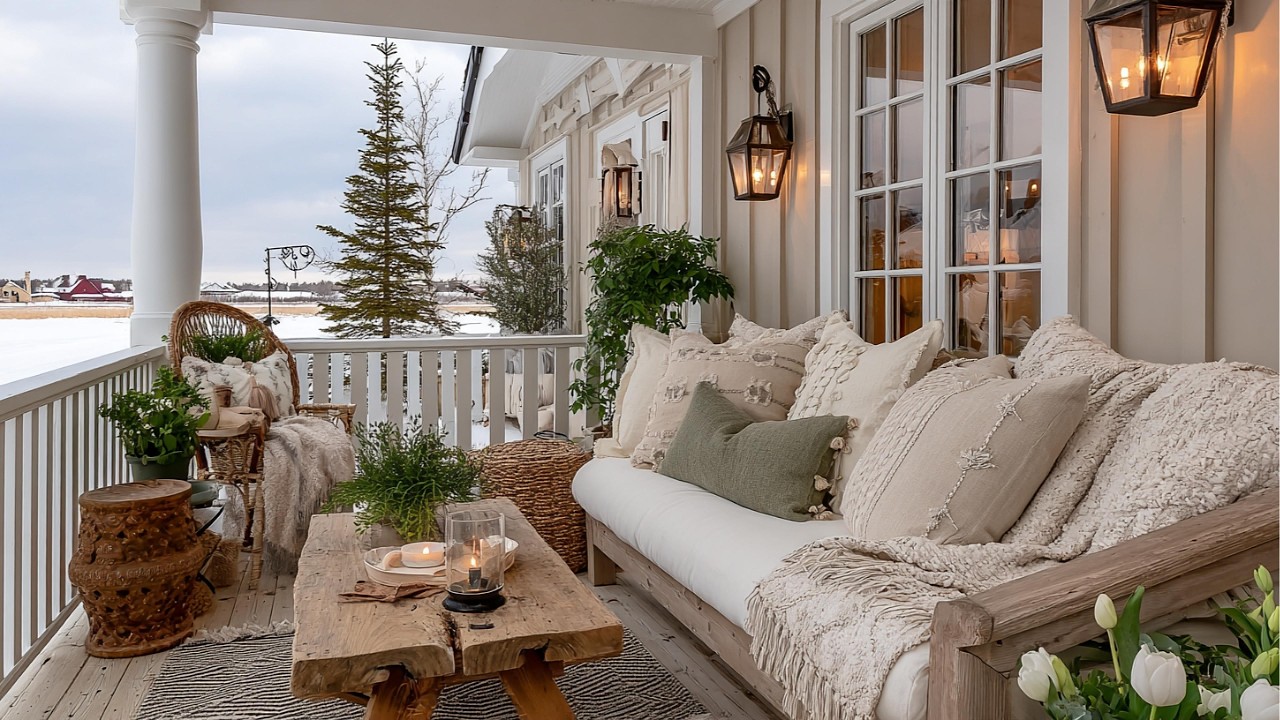 🏡 Winterizing Your Porch: Romantic Canadian Farmhouse Living 2026