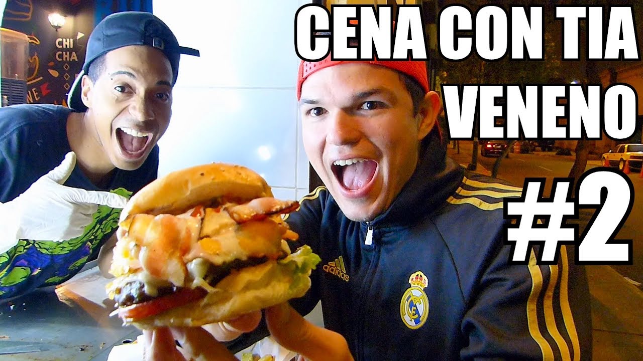 Cena con TIA VENENO 2 con Dan jackson UN RETO SUPERADO