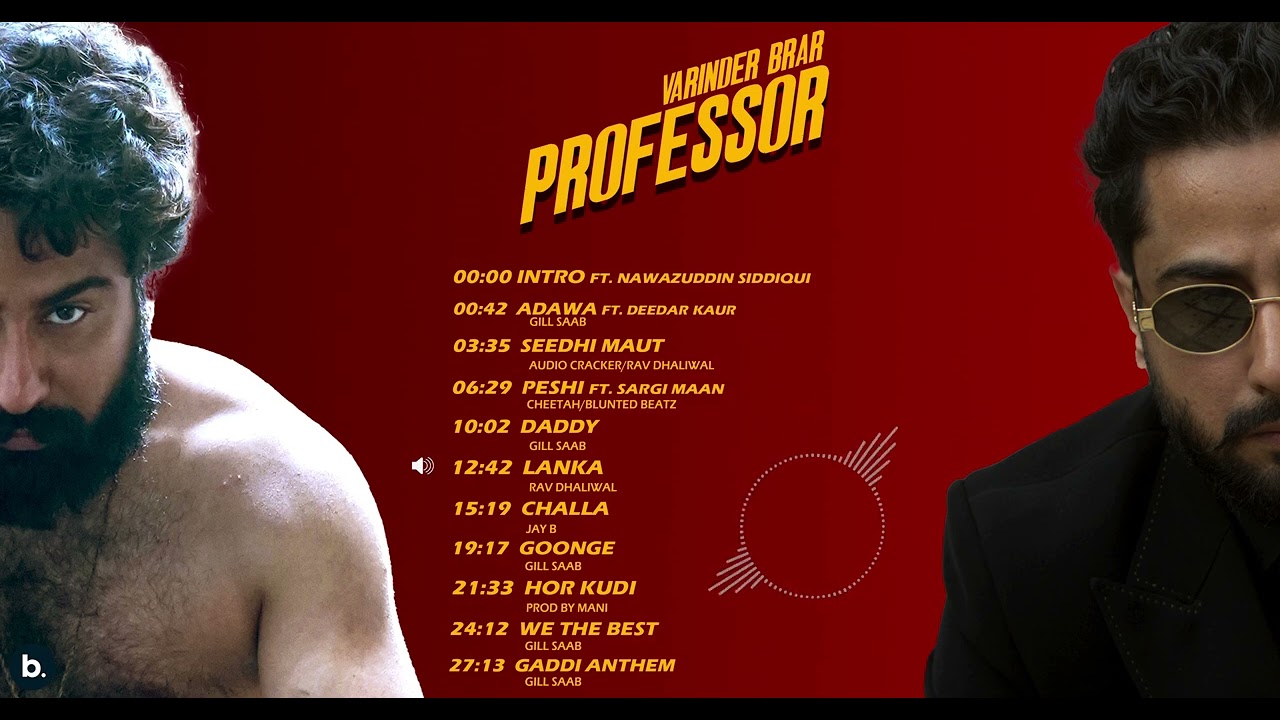 Varinder Brar- Professor (FULL ALBUM) Jukebox | #punjabi Songs