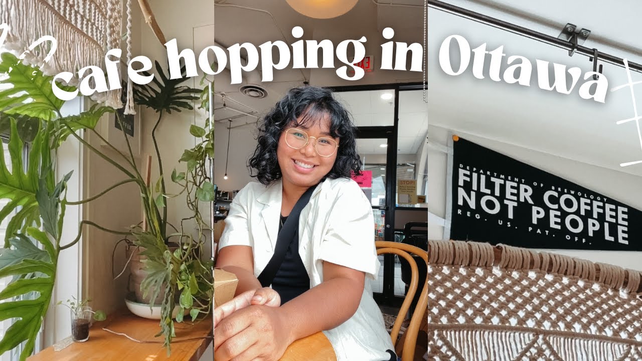 Ottawa Cafe hopping: farmers market + best  scones + stationary + book store VLOG 1