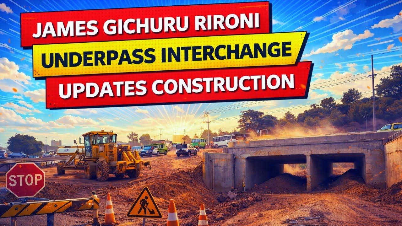 JAMES GICHURU RIRONI UNDERPASS, CONSTRUCTION UPDATE | Nairobi Roads Projects