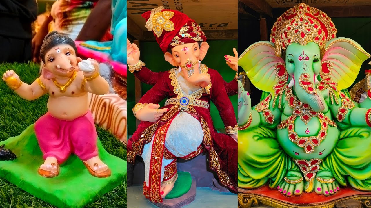 2022 Ganpati idols at Devta Kala Kendra | Ganesh Utsav 2022 | Mumbai Cha Ganpati