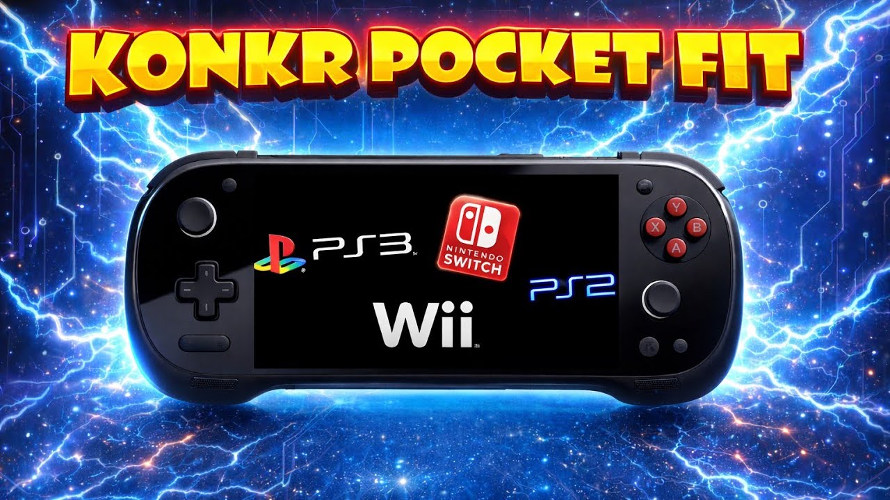 ✅ Análisis/Review KONKR POCKET FIT 👉 ANDROID SUPER POWER 🤖 by AYANEO 🎮 #aliexpress #retrogaming