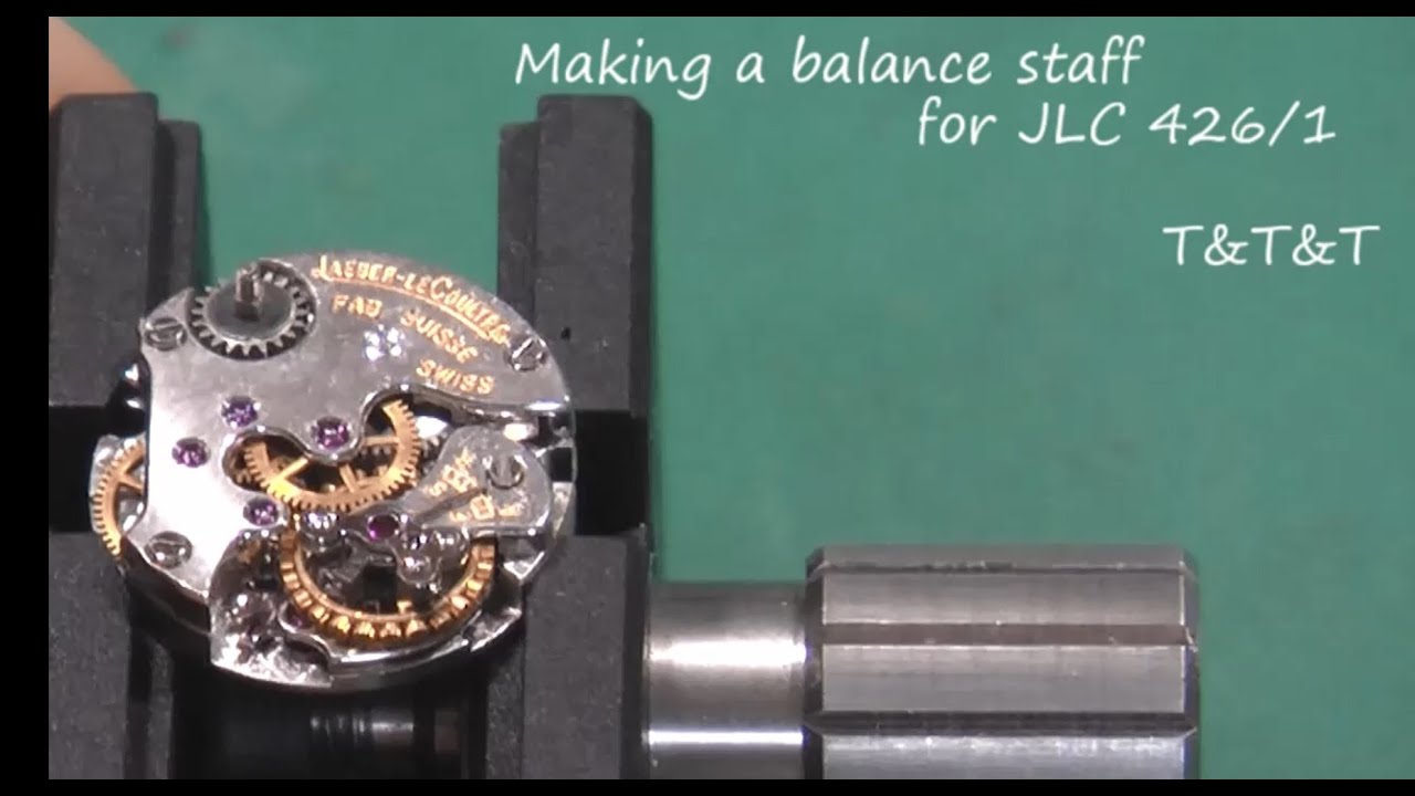 Balance staff③ for JLC 426/1  (very small)  天真別作