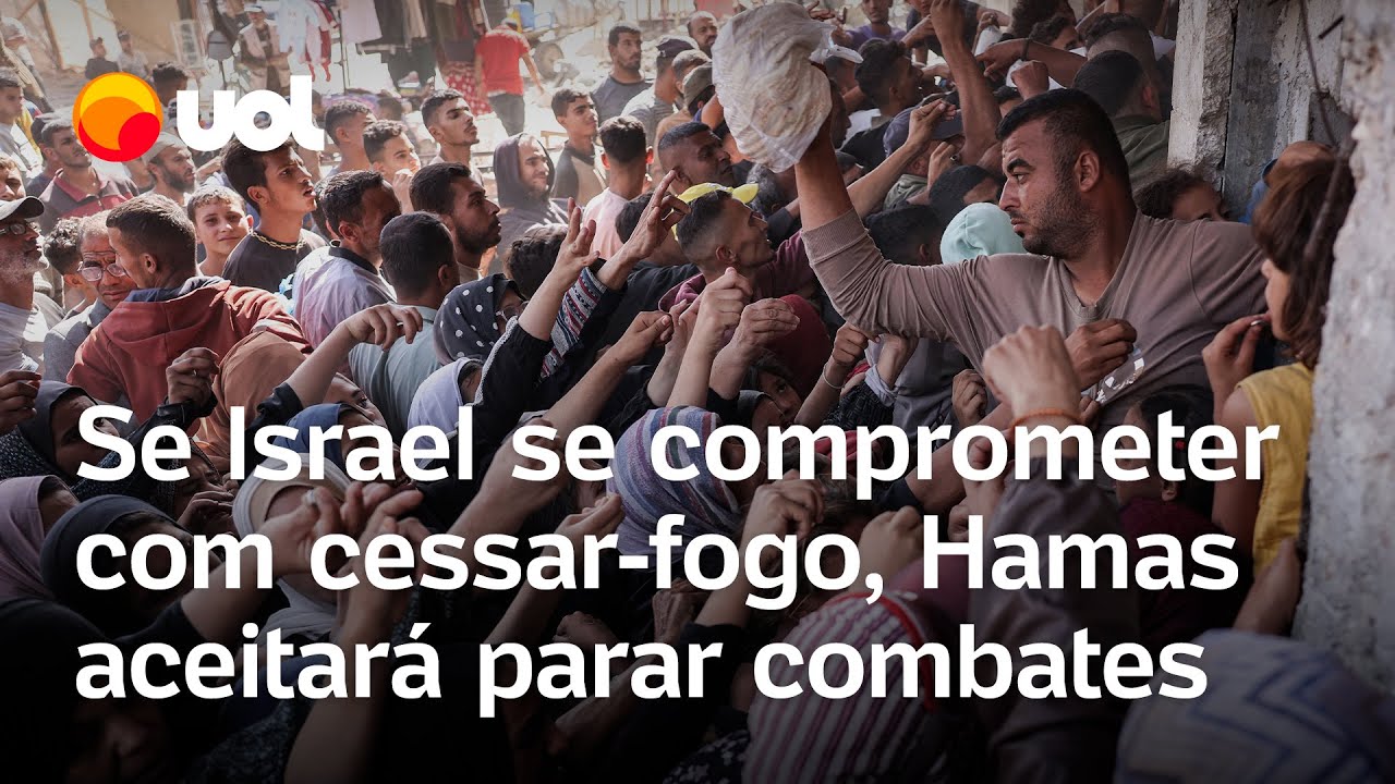 Se Israel se comprometer com cessar-fogo, Hamas diz que aceitará parar combates em Gaza