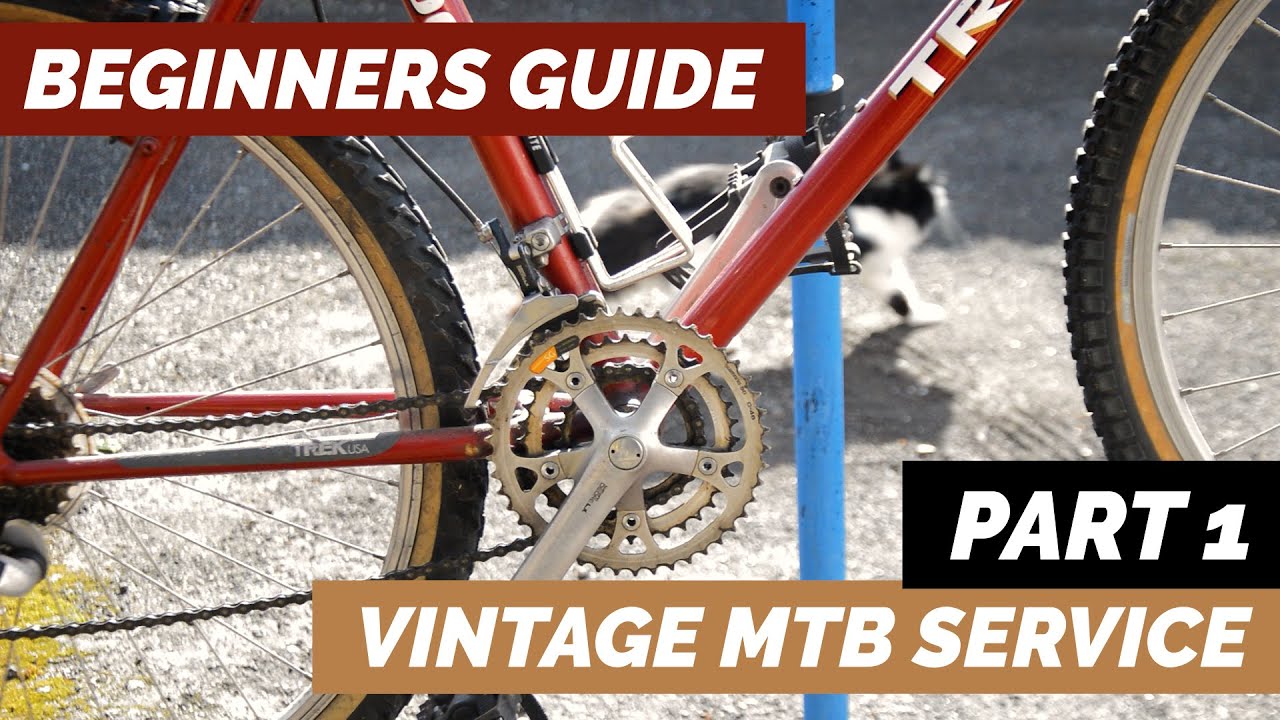 A Beginners Guide Part 1:  The Inspection: How To Service A Vintage Mountain Bike - 1992 Trek 7000