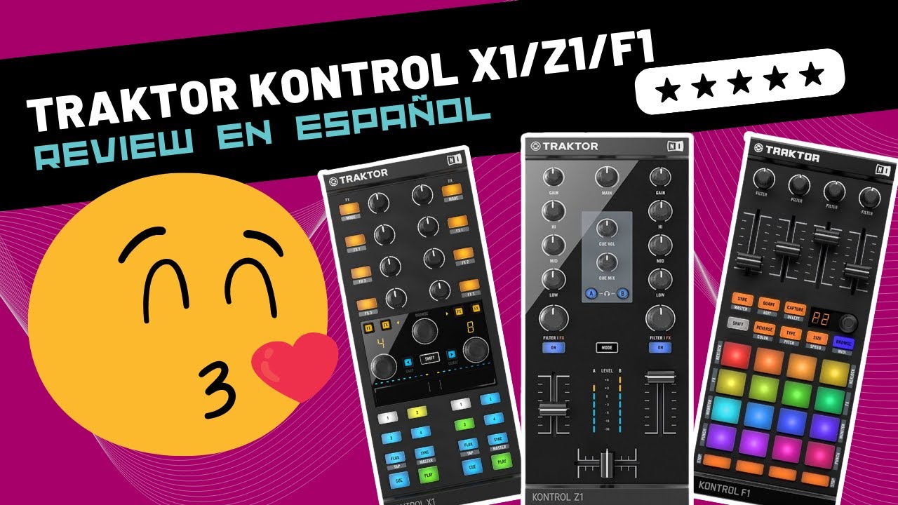 Native Instruments TRAKTOR KONTROL X1, Z1, F1, BAG & STAND  🇪🇸 Unboxing & Review