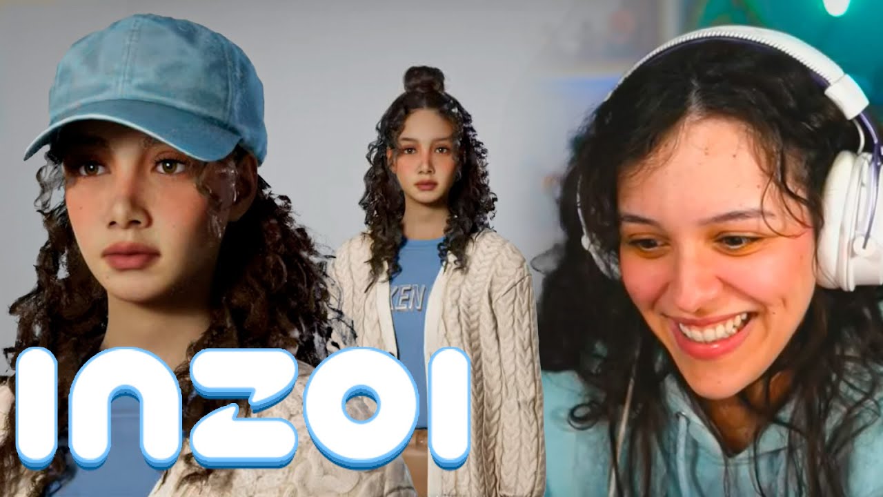 Maethe testando o criador de personagem de inZOI