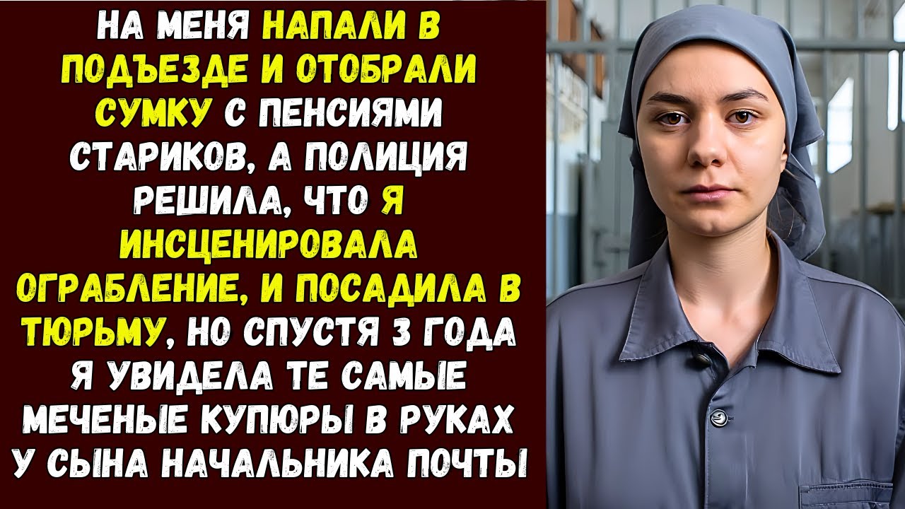 На меня напали в подъезде и отобрали сумку с пенсиями стариков, а полиция решила, что я