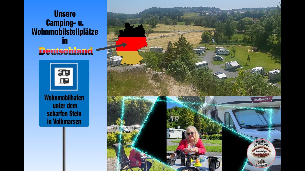Wohnmobil-Stellplatz 🚐Volkmarsen | Wohnmobilhafen Unter dem scharfen Stein | Hessen💥🚐💥