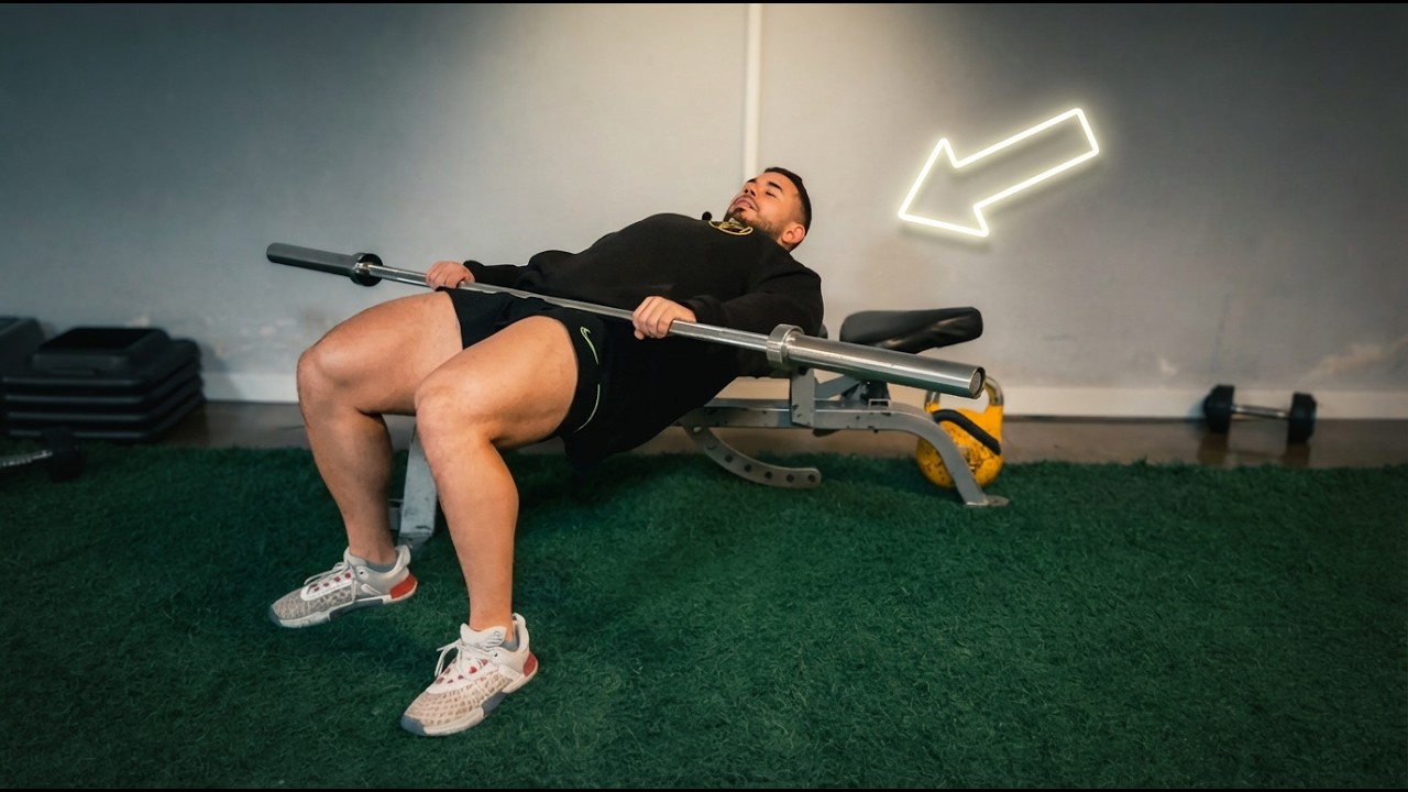 HIP THRUST CON BARRA – TÉCNICA CORRECTA, BENEFICIOS Y ERRORES COMUNES
