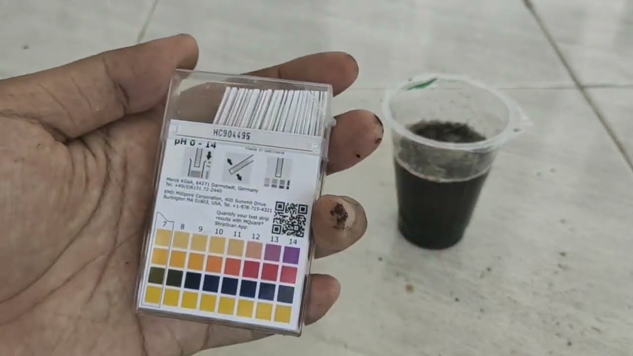 Cara Mengukur pH Air dan Tanah Dengan Kertal Lakmus