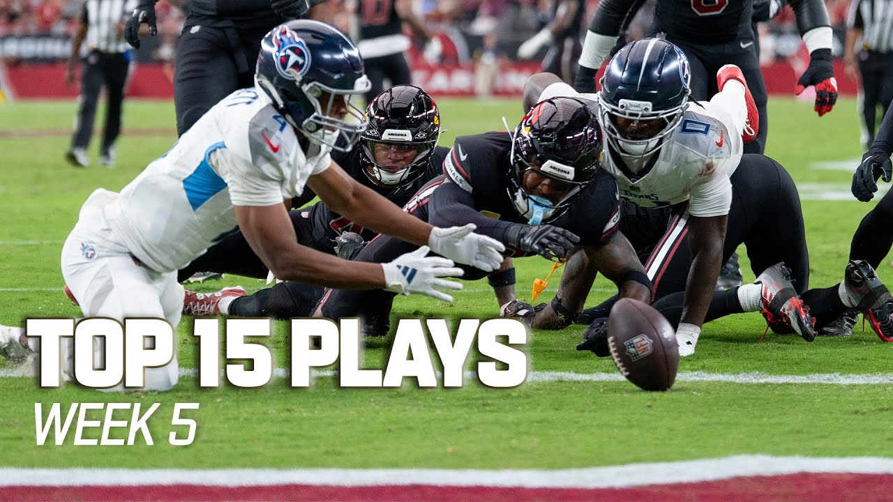 Top 15 Plays of Week 5 | 2025 NFL Season