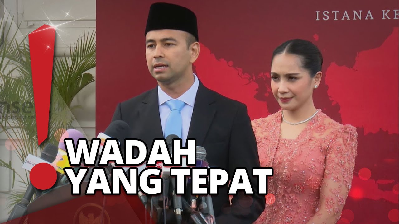 Usai Dilantik Jadi Utusan Khusus Presiden, Raffi Ahmad Beberkan Rencana Kerja