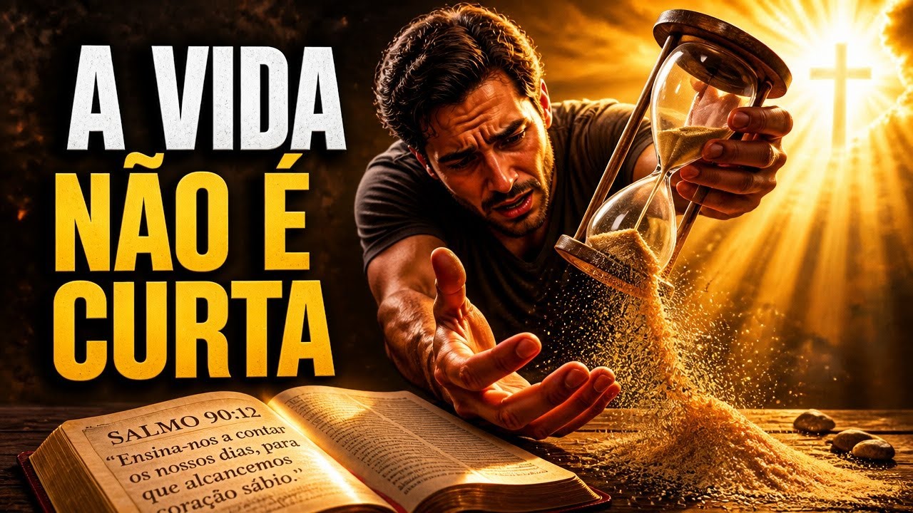A vida não é curta você a desperdiça e isso tem solução bíblica