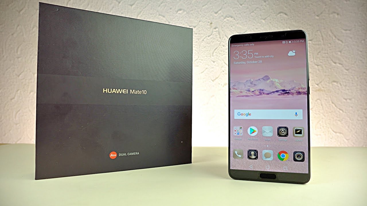 Huawei Mate 10 -  Unboxing & First Look!