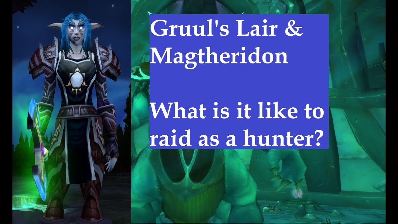 Gruul's Lair & Magtheridon | Whats it like to raid as a hunter? | TBC