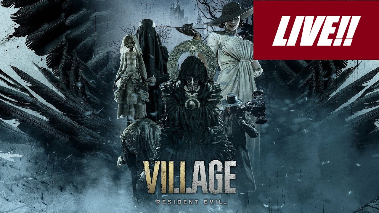 Resident Evil Village LIVE | The nightmare awaits.. 🔴 #gaming #residentevil #horrorgaminglivestream