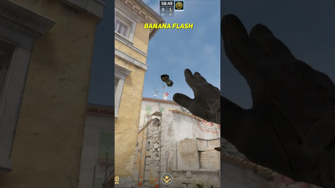 Banana Flash From CT Inferno #shorts #cs2