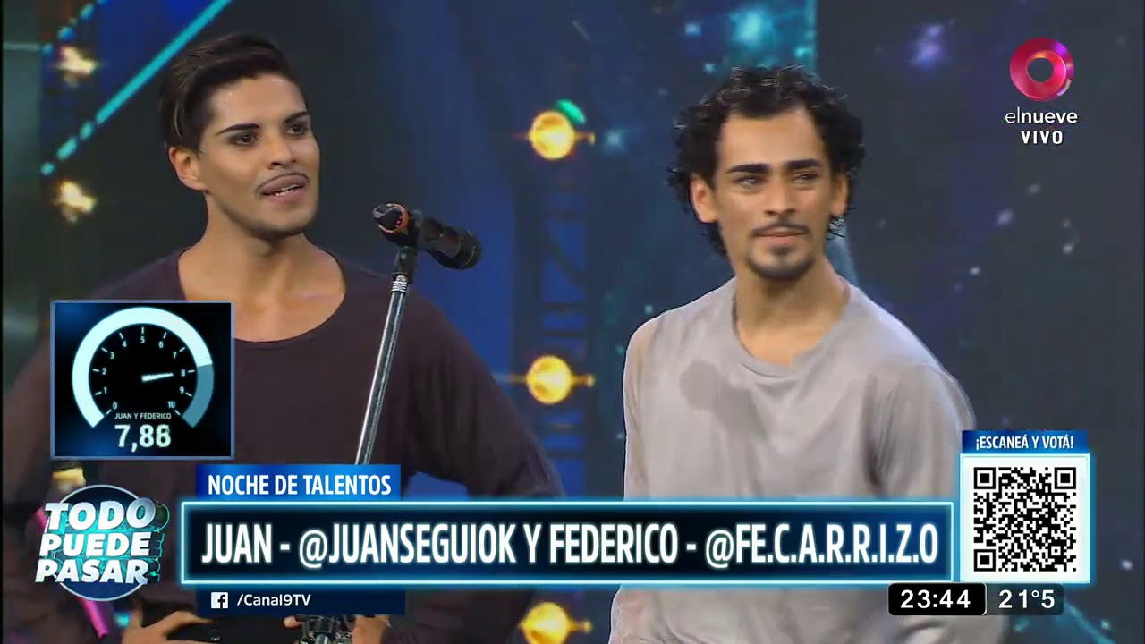 Todo puede pasar: Noche de talentos: Juan y Federico bailan tango desde hace dos años
