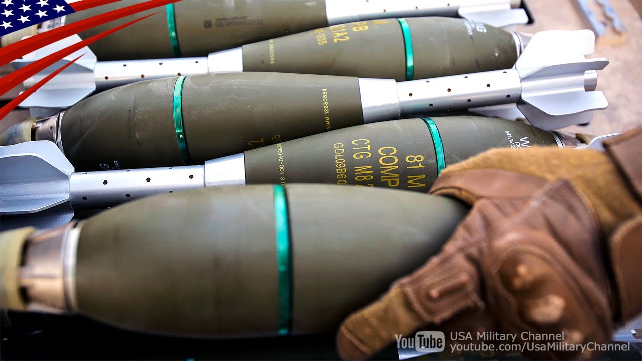 Mortar Fire Training by U.S. Paratroopers (120mm, 81mm, 60mm)