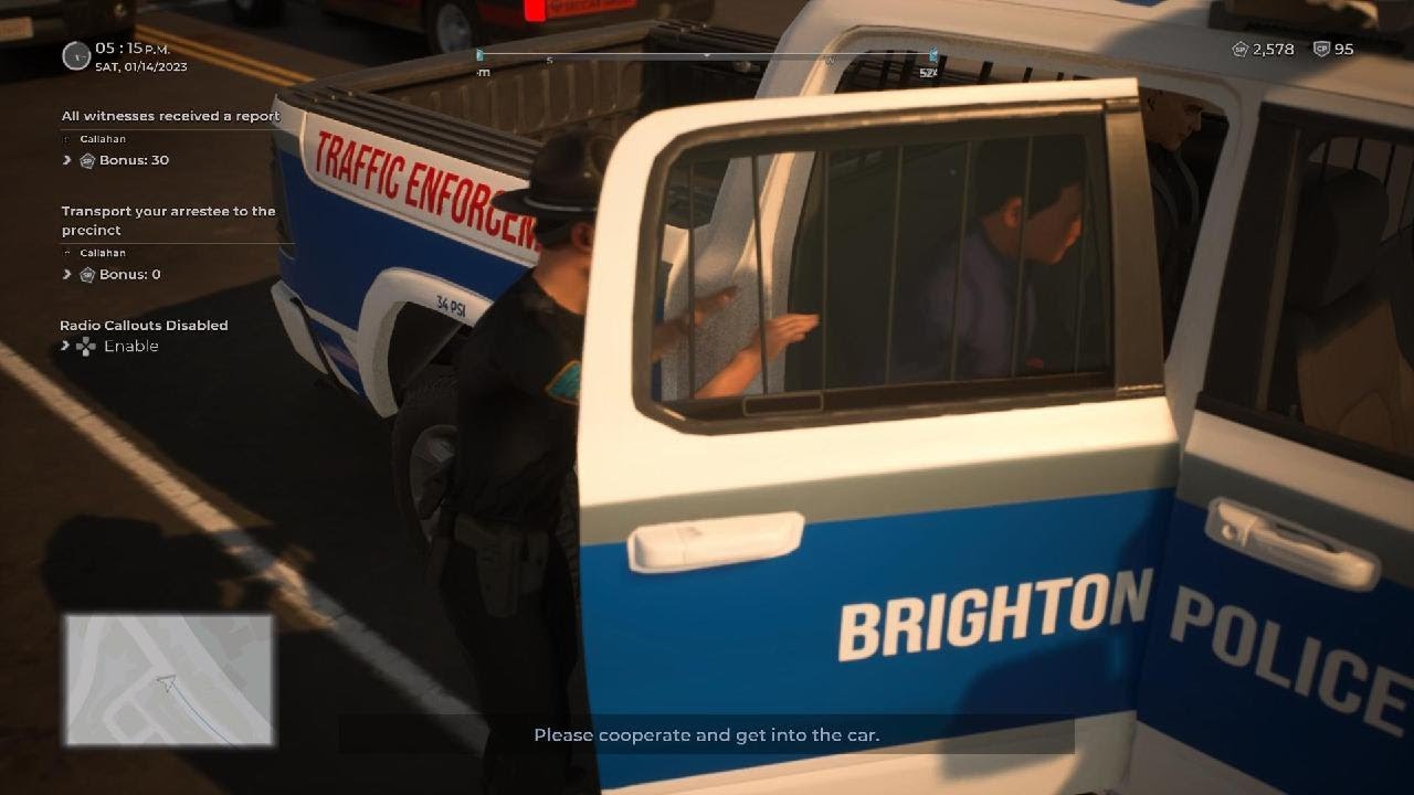 managing a simple traffic accident turns into a massive arrest | police simulator: patrol officers