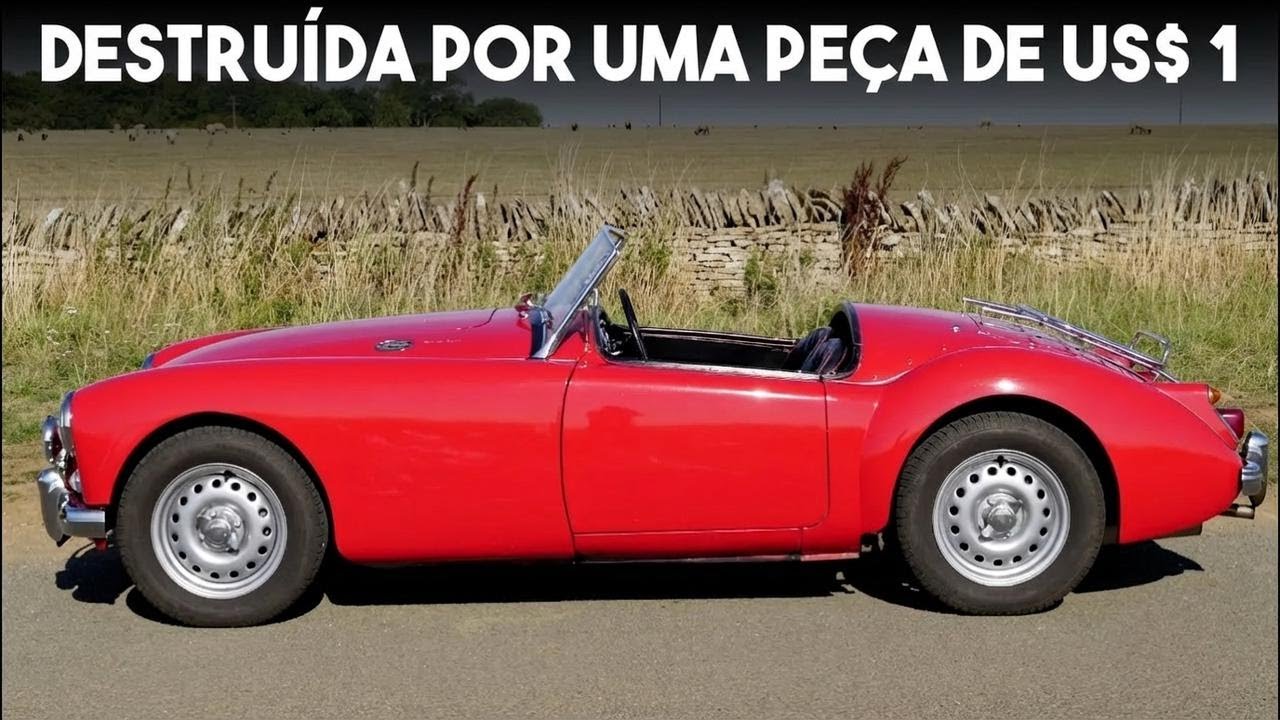 Um pequeno erro acabou com o lendário hot rod da MG – MGA Twin Cam