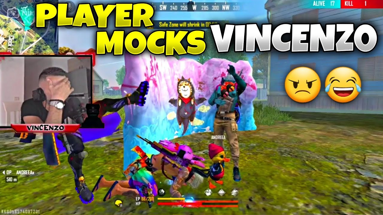 This player makes fun of VINCENZO and this was his reaction