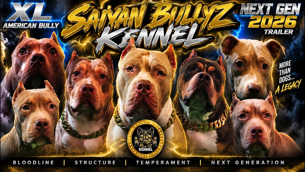 Питомник американских бульдогов XL American Bully Saiyan Bullyz NEXT GEN | Трейлер 2026 года |