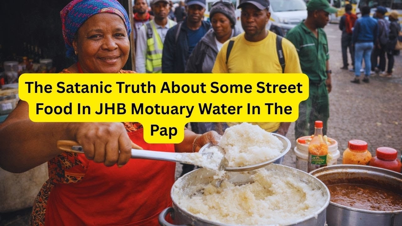 The Satanic Truth About Some Street Food In JHB Motuary Water In The Pap