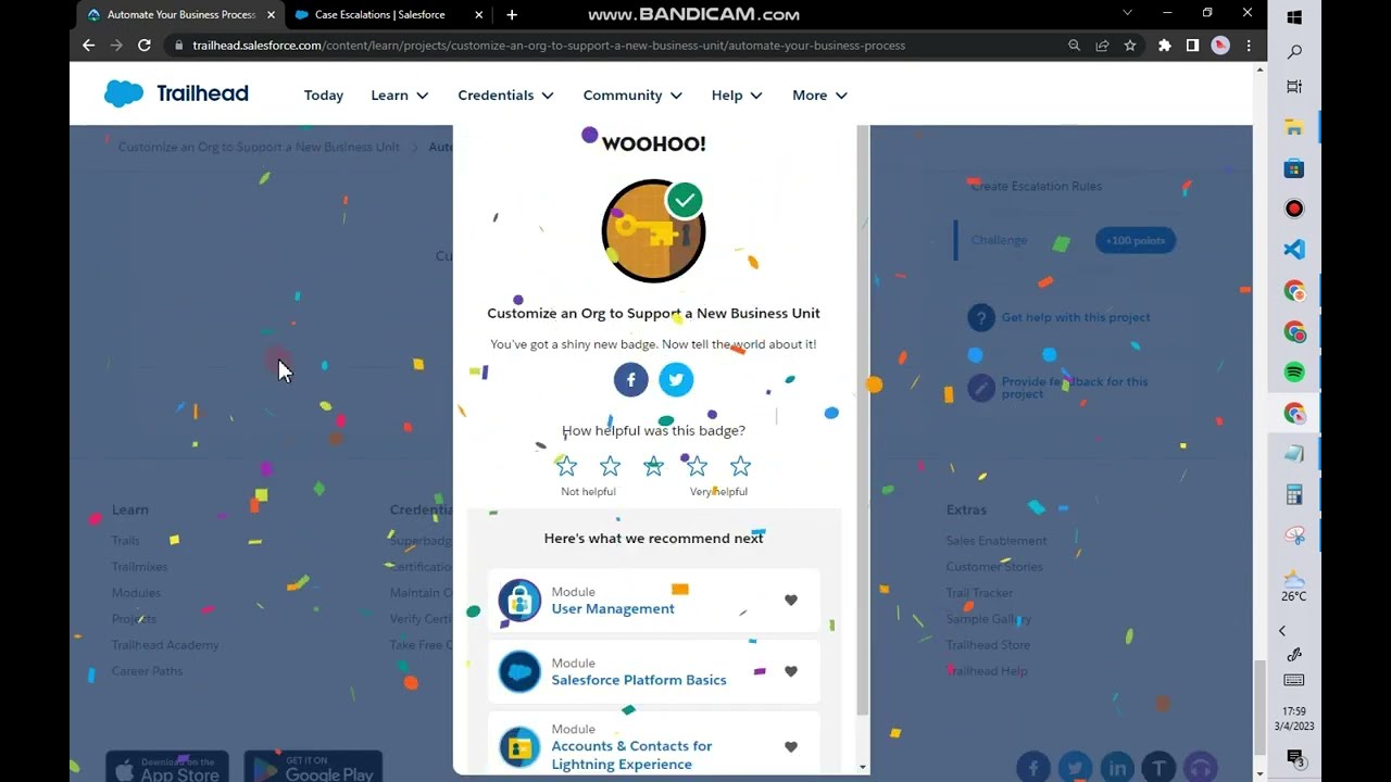 Automate Your Business Process | Customize an Org to Support a New Business Unit | Salesforce