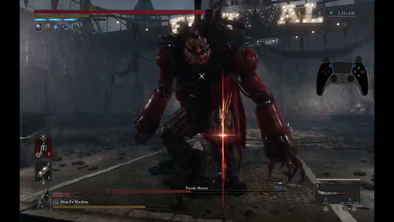 Lies of P: Parade Master  (NG+6, level 5, No Damage)[Glaive only, boss run submission 3]