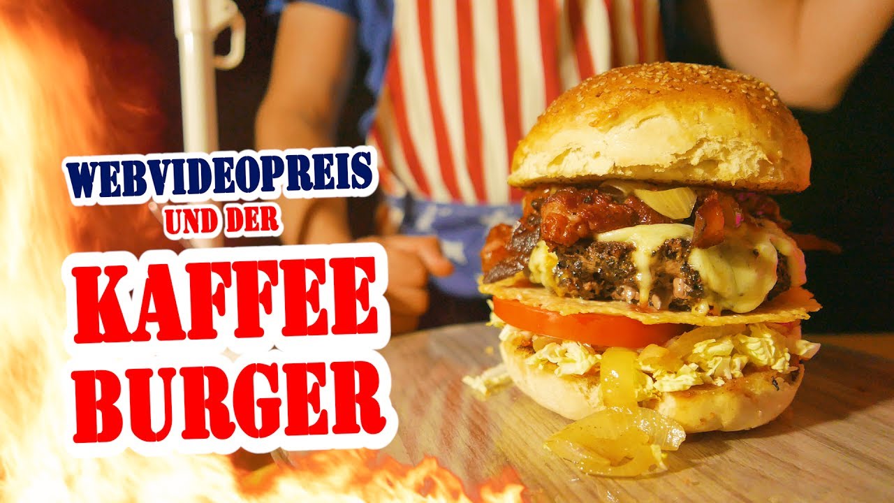 Webvideopreis & der Kaffeeburger - BBQ Grill Rezept Video - Die Grillshow 246