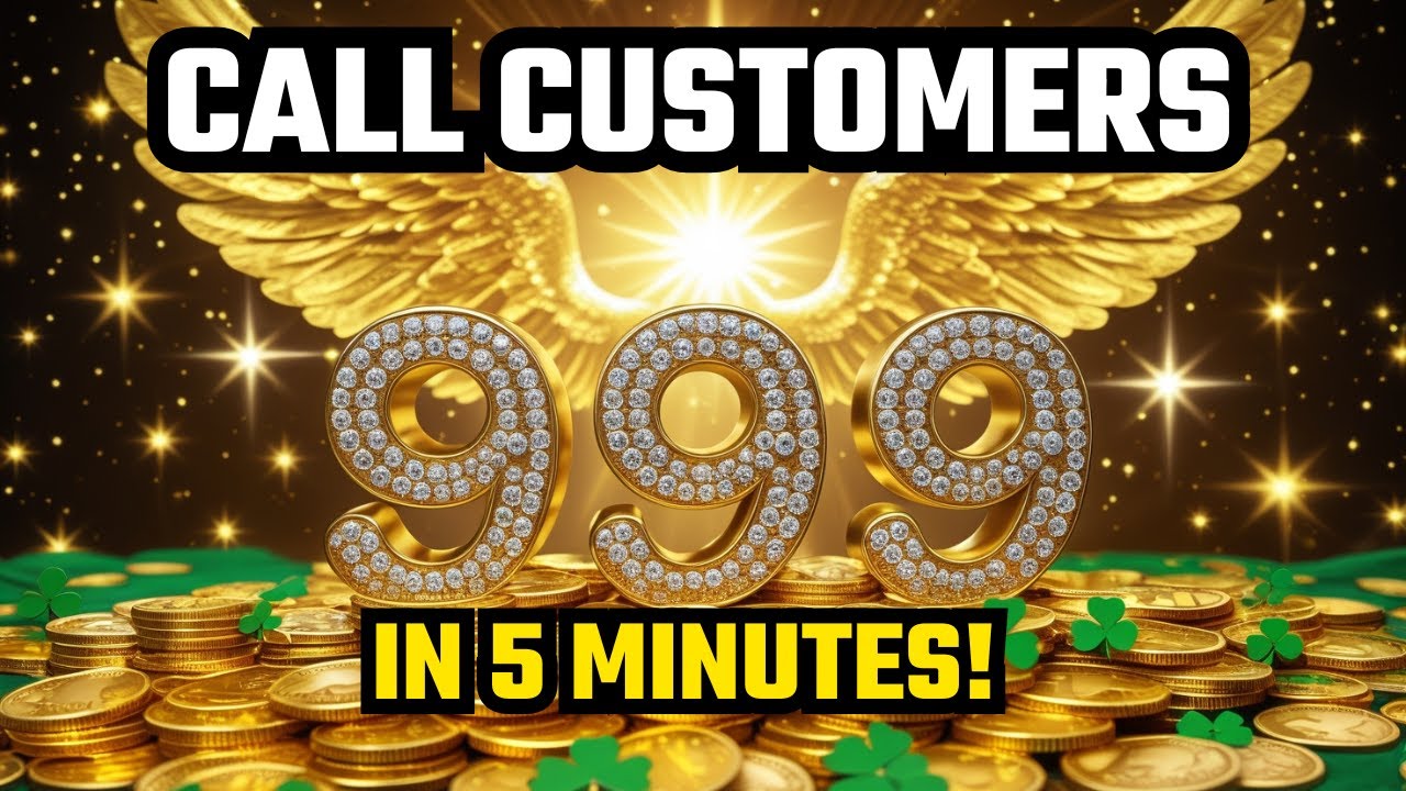 CALL CUSTOMERS in 5 minutes | YOU WILL BE AMAZED | HUGE amounts of SALES