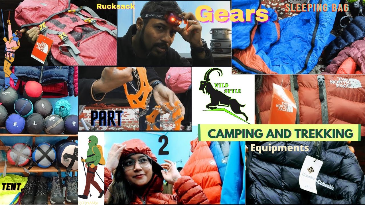 Camping -Trekking , hiking gears |WILDSTYLE| trekking shoe,sleeping bags,Rucksack, down jackets...