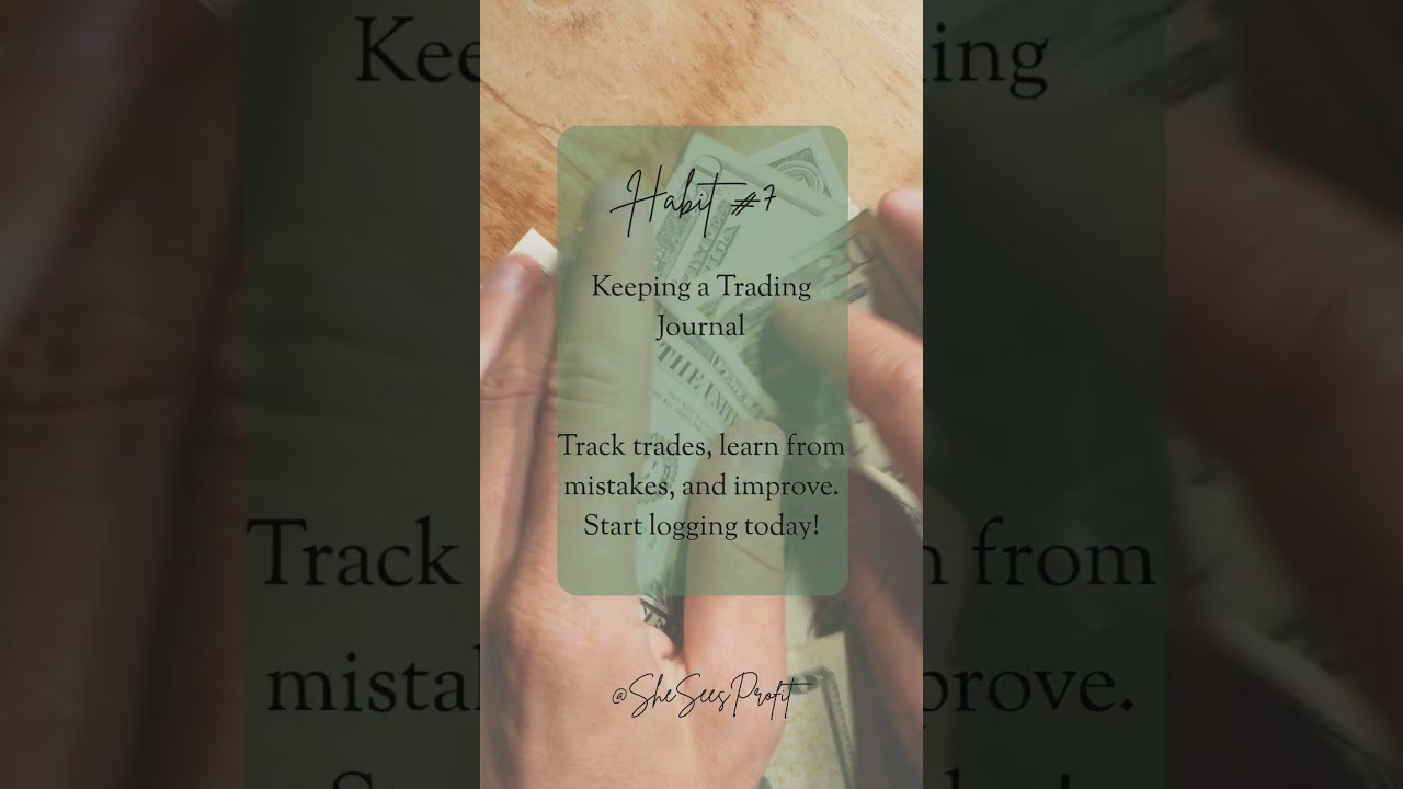 Habits of Successful Day Traders - Habit #7