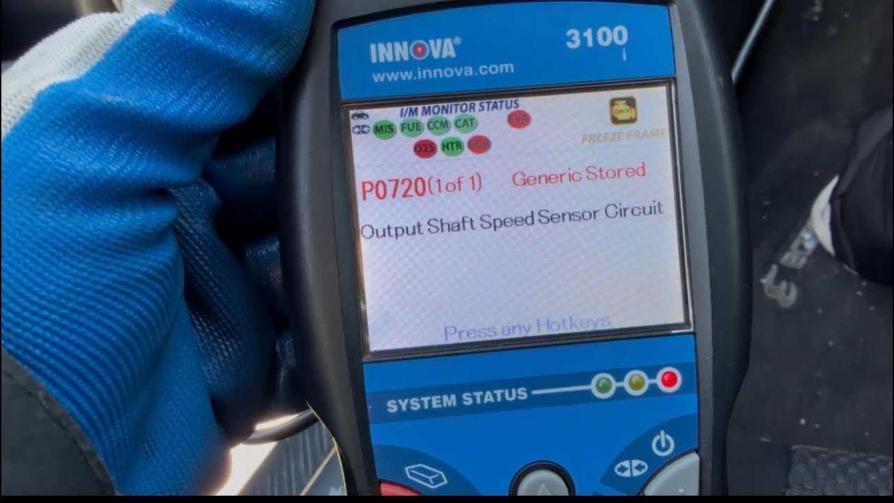 09 Mazda 3 P0720  solution 