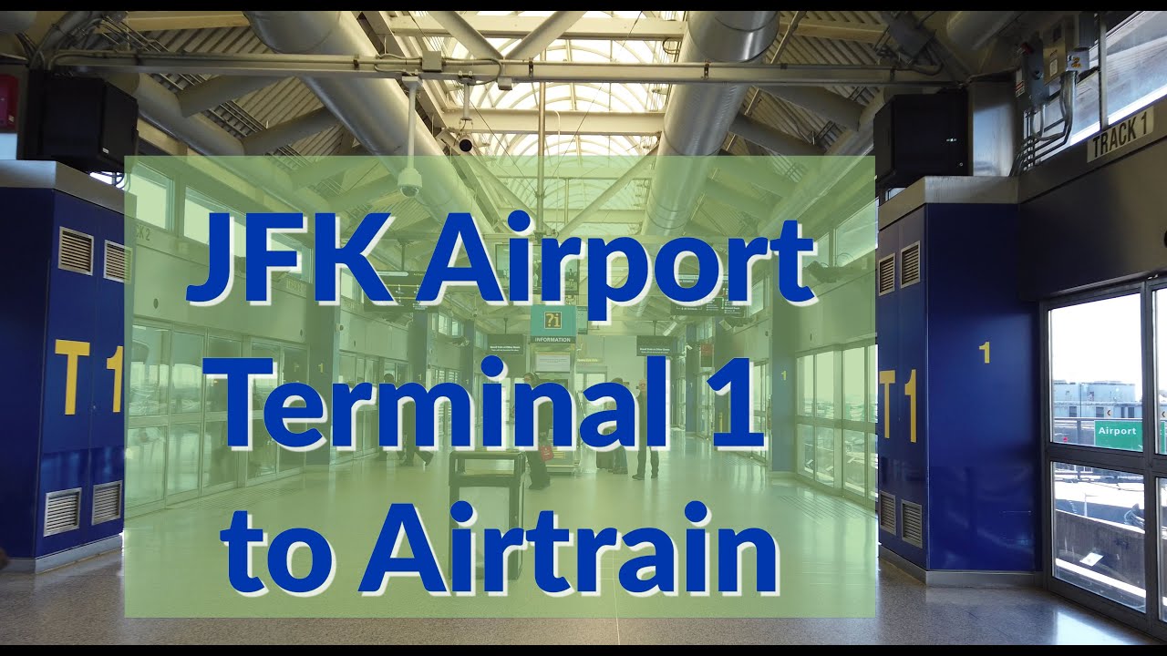 JFK Airport Terminal 1: Arrivals to Airtrain Walk