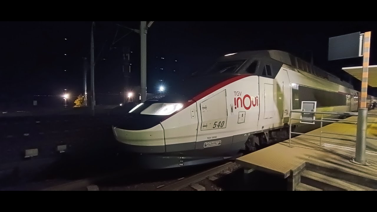 Spot en Gare d'Avignon TGV du mois d'octobre et novembre