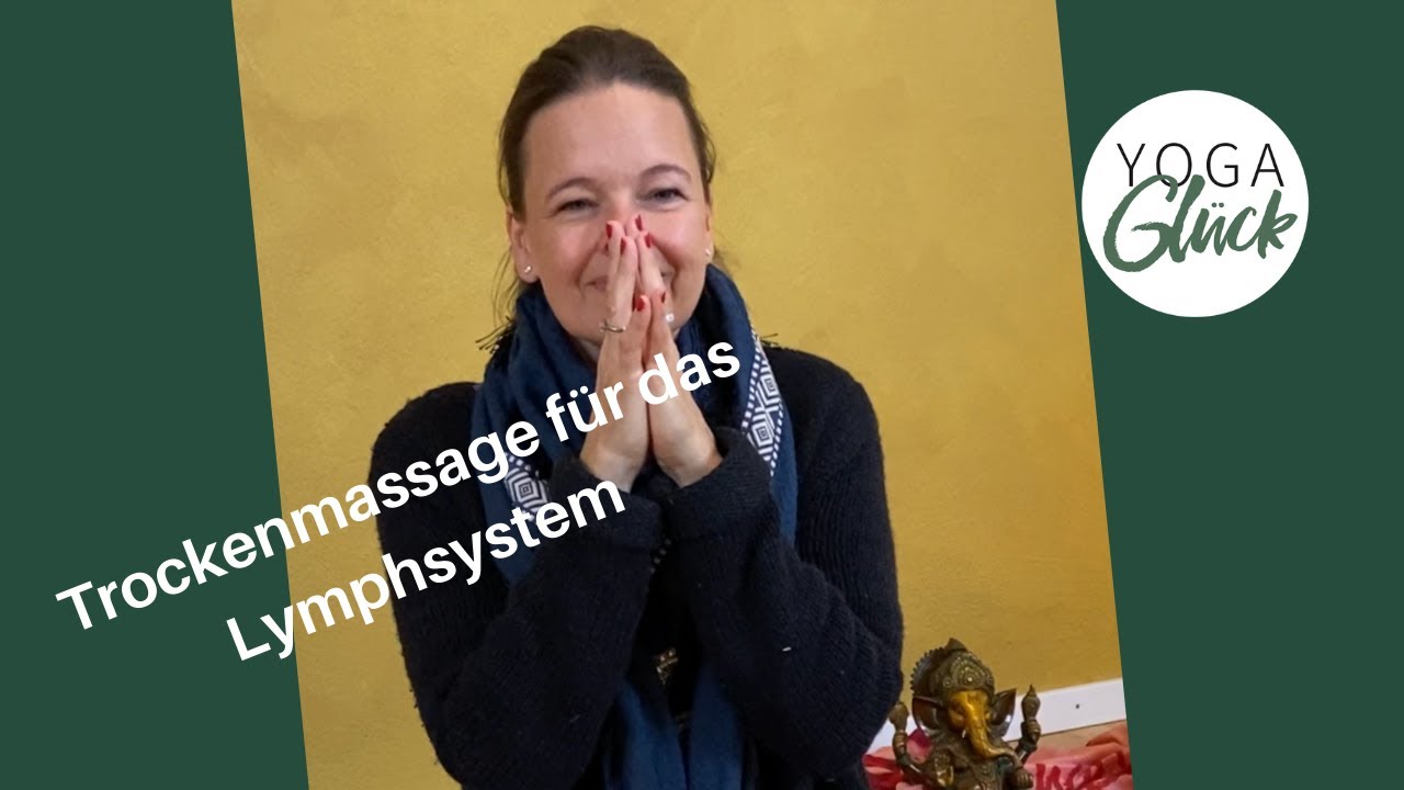 Trockenmassage f&uuml;r das Lymphsystem