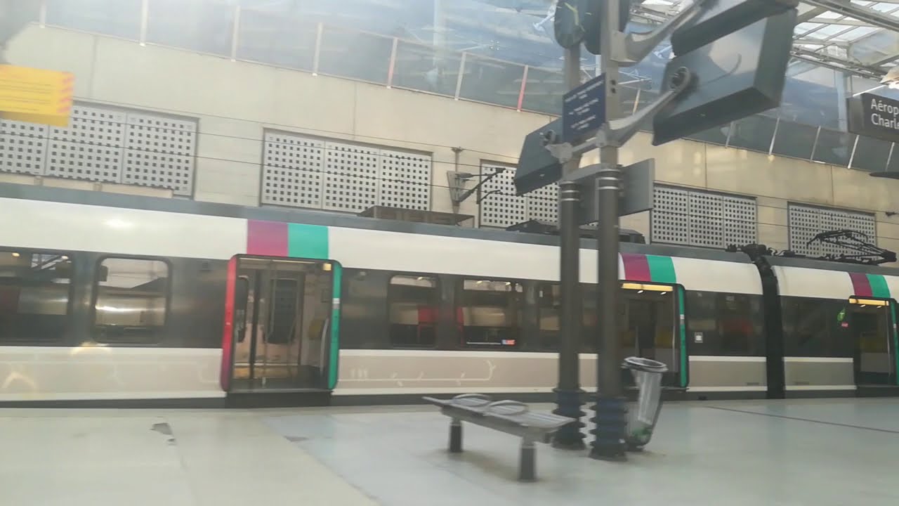 [Rare !] RER B Aéroport Charles de Gaulle 2-TGV - Paris-Nord